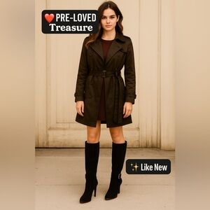 Classic Brown Trench Coat